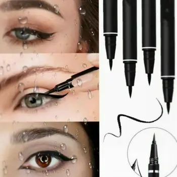 Negru Creion Dermatograf Lichid Alb Eye Liner Creion De Lungă Durată Impermeabil Pentru Femei Big Ochi Machiaj Cosmetice Dermatograf Pixuri 