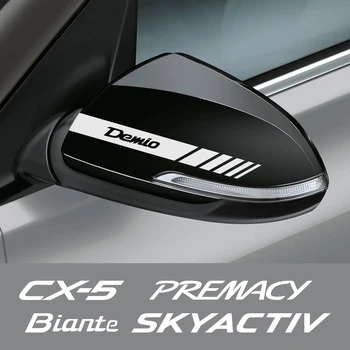 Oglinda Retrovizoare auto Decor Autocolante pentru Mazda Demio 2 Biante BT-50 CX-5 CX-8 CX-9 CX-30 MX-5 Premacy Skyactiv Masina DIY Accesorii 