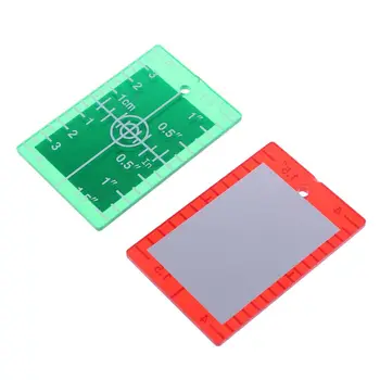 Țintă cu Laser Card Placă inch/cm pentru Verde și Roșu cu Laser de Nivel Țintă Placa 