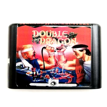 Double Dragon 16 biți MD Card de Memorie pentru Sega Mega Drive 2 pentru Geneza SEGA Megadrive 