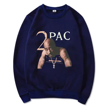 2021 Noi Poarte Tupac 2pac Tipărite Streetwears Vacanta Cuplu Casual, Jachete Noutate Treninguri Harajuku Comfortabled Îmbrăcăminte 