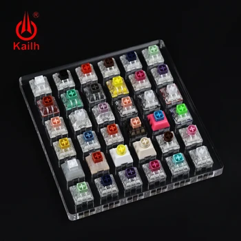 Kalih 36keys Cutie de Familie tastatură Mecanică a Comutatorului de Jad Marina Royal Pink Owl Cristal Hako comutator Tester