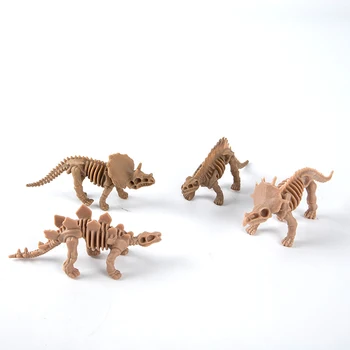 1buc Dinozaur Jucării Schelet de Dinozaur Model de Simulare Mini figurina Jurassic Modelul de Colectare de Jucării 