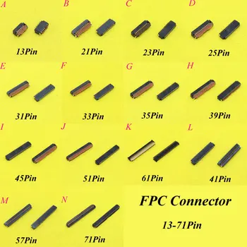 Cltgxdd FPC conector soclu 13 21 23 25 31 33 35 39 41 45 51 61 57 71 Pin LCD display ecran Portului Conectorului de pe placa de baza Parte 