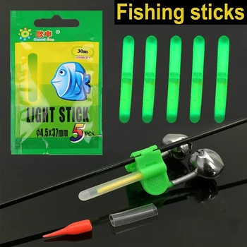 5/20/50pcs Pescuit Float Stick de Lumină de Licurici Fluorescente Lightstick Noapte Tija Float Lumină-Întuneric Glow Stick de Pescuit Instrumente 