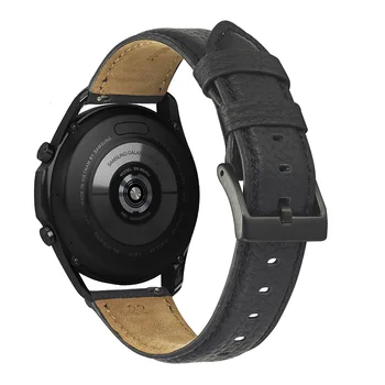 Pentru Galaxy 3 45mm 46mm Active 2 Amazfit GTR 22mm Watchband Smartwatch Curea de Ceas din Piele Trupa Pentru Huawei GT 2 2e Onoare Magic 