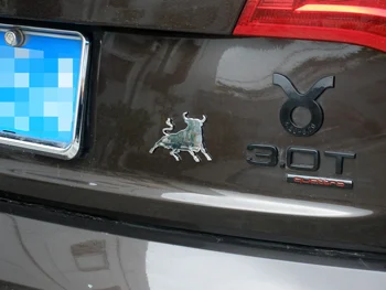 3D spaniolă taur de luptă chrome autocolant auto adeziv masina/van decal emblema, insigna logo-ul toro insigna 