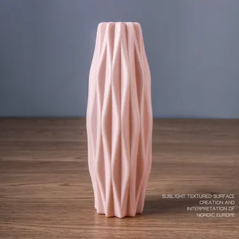 Modern Vaze Decor Acasă Stil Nordic Aranjament De Flori Living Origami Ghiveci Pentru Interior Din Plastic Dropshipping #3