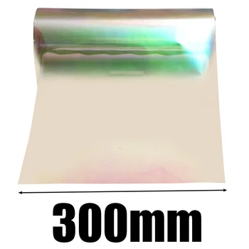 Pentru Auto-styling 1 buc Auto Faruri Film Transparent Holograma Tentă Film Cameleon Slick de Ulei 100x30CM Mayitr 