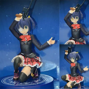 Figura Anime Indiferent Adolescentului Iluzii de Grandoare Takanashi Rikka PVC Acțiune Figura Jucării Vreau o Data! Model De Papusa