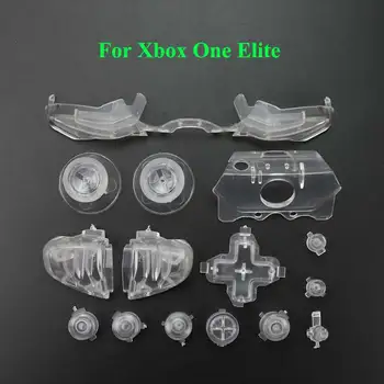 YuXi Clar Barei de protecție din Plastic LB RB Butoanele de Declanșare de Înlocuire Parte ABXY D-pad, Butoane pentru Xbox One / Elite / S Slim Gamepad 