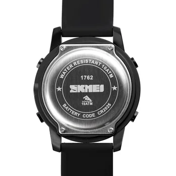SKMEI 100M Ceas Digital Impermeabil Bărbați Conta în Jos de Sport Mens Inota Ceasuri de mana Timp de 2 Ceasuri Barbati Ceas relogio masculino 1762 