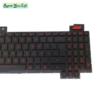 LA latină tastatură cu iluminare din spate pentru ASUS ROG FX503 FX503VD WH51 FX503VM EH73 FX63 FX63V FX63VD FX63VM tastaturi roșu taste taste Noi 