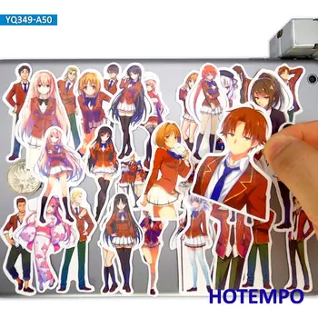 50pcs Anime Clasă de Elită benzi Desenate Amuzant Autocolant pentru DIY Album Notebook Papetărie Telefon Laptop Cazul Autocolante de Desene animate 