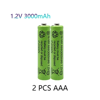 20/2 buc 1.2 v NI-MH Baterii AAA 3000mAh baterie Reîncărcabilă nimh Baterie 1.2 V Ni-Mh aaa Pentru telecomandă Electrică mașină de Jucărie RC ues 