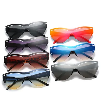 RBRARE Noua Moda ochelari de Soare pentru Femei 2021 Brand Designer de Ochelari de Soare Ochi de Pisica de sex Feminin de sex Masculin Oglinda Sport Siamezi Ochelari Oculos 