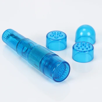 1 Set Mini Vibrator Punctul G 4 Interschimbabile Impermeabil Mini Aparatul De Masaj Pentru Femei Stimulator Clitoris Vibratoare Jucarii Sexuale 
