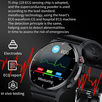 2022 Sport ECG+PPG Ceas Inteligent Bărbați Rata de Inima tensiunea Ceas de Sănătate Tracker de Fitness IP68 rezistent la apa Smartwatch Pentru Xiaomi 