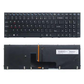 Nou pentru Toshiba P651 P651SE P655 P671 P655SE P671SG P650HP3 P650 P670RE3 P670RG P650RE3 P650RE6 Keyboard NE-Frame cu iluminare din spate 