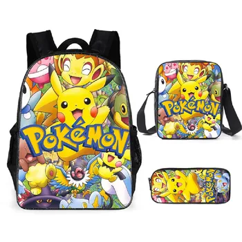 Original Pokemon rucsac geantă de umăr, sac de creion 28 rucsac copil minunat ghiozdan pentru copii de Craciun cadou de ziua saci
