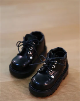 D01-P036 copii jucării realizate manual 1/3 1/4 Papusa Accesorii BJD/SD papusa pantofi maro Costum negru, pantofi 1 pereche 