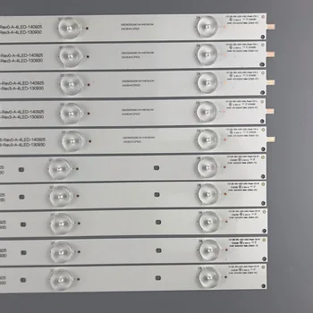 10 BUC/set de fundal cu LED strip pentru SV0420A88 TX-42ASR600 REV3 O B 131126-WS-420-040-PEAR1-C5-R/L tx-42as500e V42FWSD01