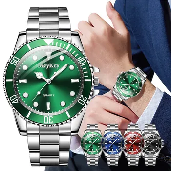 2021 Nou Business Casual pentru Bărbați Ceasuri de Lux Green Dial Ceasuri Barbati Moda Ceasuri Barbati Ceasuri Relogio Masculino 