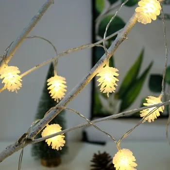 Ornamente de crăciun CONDUS con de Pin șir de lumini de crăciun Garland decoratiuni pentru casa de anul Nou brad de crăciun pandantiv navidad