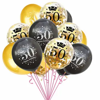 18 Petrecerea de Ziua Confetti Baloane 18 Ani Balon Petrecere Decoratiuni Adult de 18 ani Ballon 