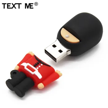 TEXTUL MI-desene animate garda Regală model usb2.0 4GB 8GB 16GB 32GB 64GB Flash Drive USB Pendrive 