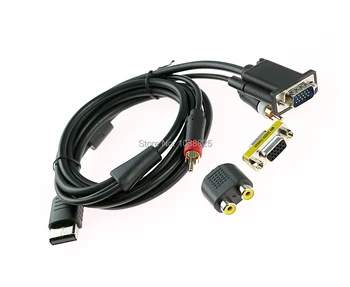 De înaltă Definiție Cablu VGA VGA Adaptor de Sunet HD Cutie PAL NTSC Cablu Pentru Sega Dreamcast Consola de Jocuri Video 