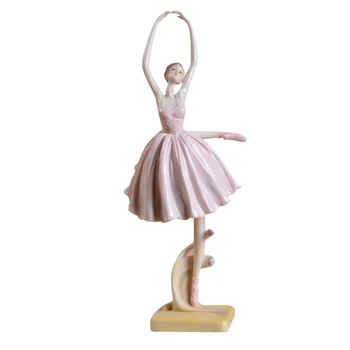 Simplu Și Modern Rășină Fata De Balet Decor Acasă Ornamente Dansatoare Decor Creativ Cadou De Ziua Figurine Meserii Modele În Miniatură 