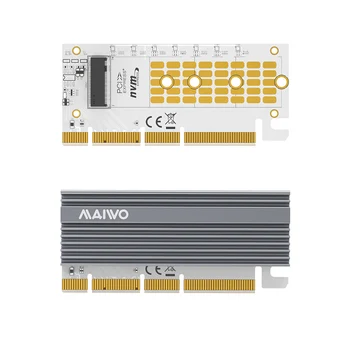 MAIWO M. 2 M pentru SSD Adaptor CONDUS Card de Expansiune 32gbps M2 NVME Pentru PCIE 3.0 X4, X8, X16 Coloană Adaptor de Carduri pentru a CÂȘTIGA 7 8 10 Linux 