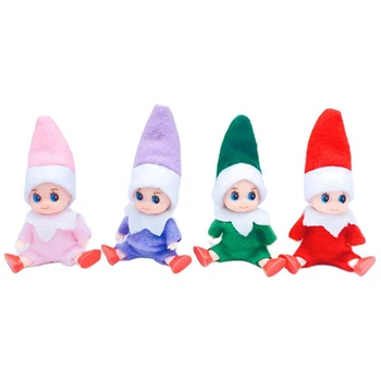 Minunat De Crăciun Elf Baby Doll Oranments Crăciun Fericit Decor Pentru Acasă 2022 An Nou Fericit Pedents Copii Cadouri Serviciu De Vânzare Cu Amănuntul 