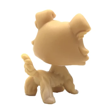 LPS CAT Littlest pet shop Bobble cap jucării Real anime figura jucărie collie #272 câinele galben cu ochi verzi de Vacanță pentru copii cadouri