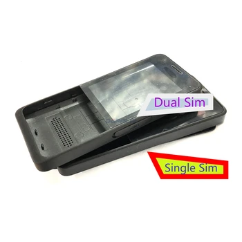 Carcasa Pentru Nokia Asha 301 n301 Dual card versiune Confruntă fața Caz Capacul Bateriei engleză Tastaturi