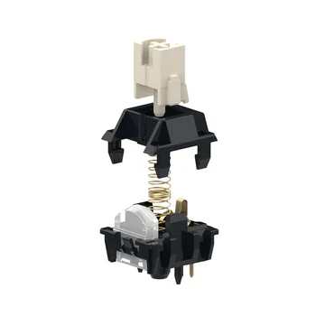 TTC Hei Comutator 5 Pini Liniar Switch-uri Fabrica de Nylon uns cu ulei Shell Placat cu Aur de Primăvară Jos Forță 58g 
