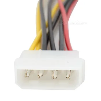 4Pin IDE Molex la 15Pin Serial ATA SATA Adaptor de Alimentare Cablu Y Splitter Hard Disk Cablul de Alimentare Fierbinte la nivel Mondial 20CM 