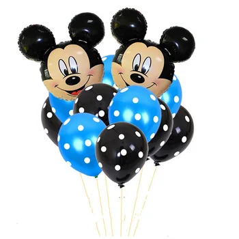 Disney Mickey Mouse, Baloane Pentru Petrecere Baloane Minnie Numărul De Balon Set Duș Pentru Copii Petrecere De Ziua De Decorare Jucării Pentru Copii Cadouri Favoare 