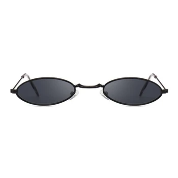 Retro Mici, Ovale ochelari de Soare Femei de sex Feminin de Epocă Hip Hop Balck Ochelari Retro ochelari de soare lady Brand de Lux Ochelari 