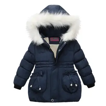 2019 Toamna Iarna Jachete Calde Pentru Fete Haine Pentru Jachete Fete pentru Copii Jachete pentru Copii cu Gluga Îmbrăcăminte Haina Haine Copii 2-5 ANI 