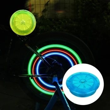 1 BUC Biciclete Lumina Colorate Mini Led Biciclete Lumina cu Baterie de Motocicleta Roata Vorbit Lumina Lumini de Bicicleta, Accesorii pentru Biciclete 