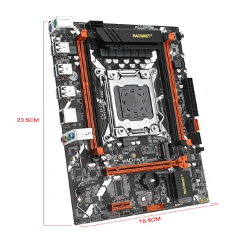 MAȘINIST X79 Placa de baza LGA 2011 Suport Xeon E5 2670 2650 V2 CPU Procesor M-ATX, 4*DDR3 ECC RAM Memorie RAM SATA X79-Z9-D7 