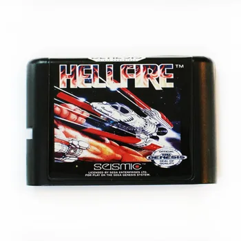 Focul iadului 16 biți MD Carte de Joc Pentru Sega Mega Drive Pentru SEGA Genesis 