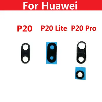2 buc Pentru Huawei P20 Lite Pentru P20 Pro Spate Nou aparat de Fotografiat Lentilă de Sticlă Acoperi Piese de schimb 