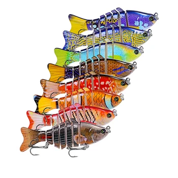1 buc 10cm 15g Noduri Pește Bionic Greu BaitSea Momeli de Pescuit Fals Multi Dinti Greu Momeala Realiste Comun Momeala Clătina 