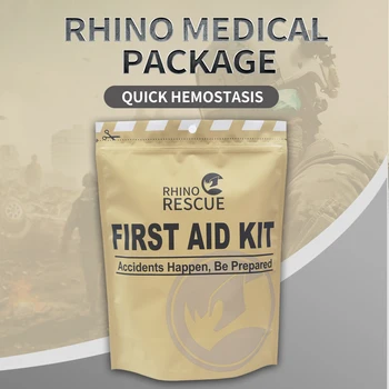 RHINO tactice trusa de prim ajutor pentru a configura kit de Supraviețuire în aer liber trusa de urgență pentru camping, drumeții IFAK Medicial Pachet 