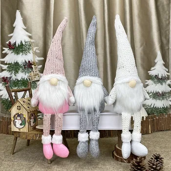 Crăciun Fericit 2021 Fără Chip De Păpușă De Crăciun Ornamente Pentru Pomul De 2022 An Nou Fericit Gnome Jucarii Cadou Pentru Copii Decoratiuni De Craciun Pentru Casa 