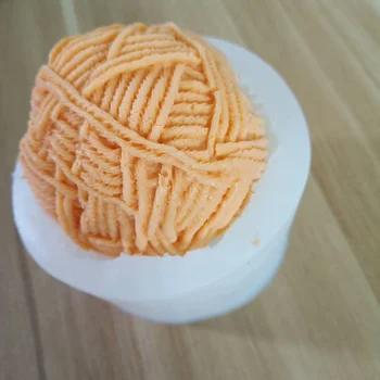 3D Lână Minge Forma de Silicon Mucegai DIY Fondant Tort de Decorare Instrumente de Ciocolata Aromoterapie Ipsos Lumânare Mucegai 