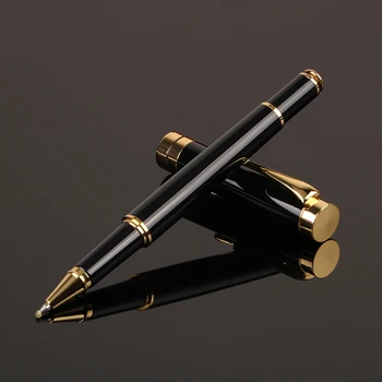 1buc Brand de Lux Roller Pix de Birou de Afaceri Stilou cu Cerneală de Aur Rollerball Pen Înaltă Calitate Scris de Student Papetărie 